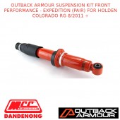 OUTBACK ARMOUR SUSPENSION KIT FRONT EXPD (PAIR) FITS HOLDEN COLORADO RG 8/2011 +